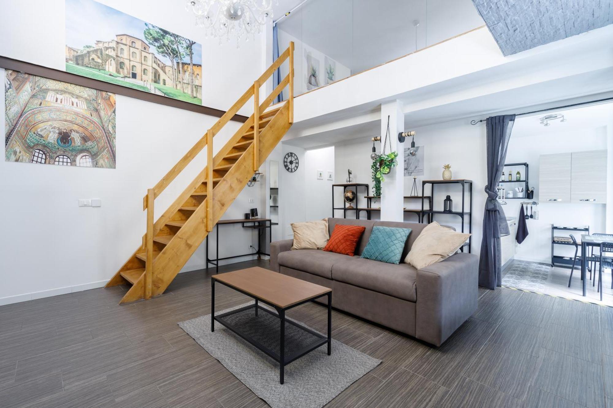 Appartamento Casa Loft Alighieri Centro Ravenna Esterno foto