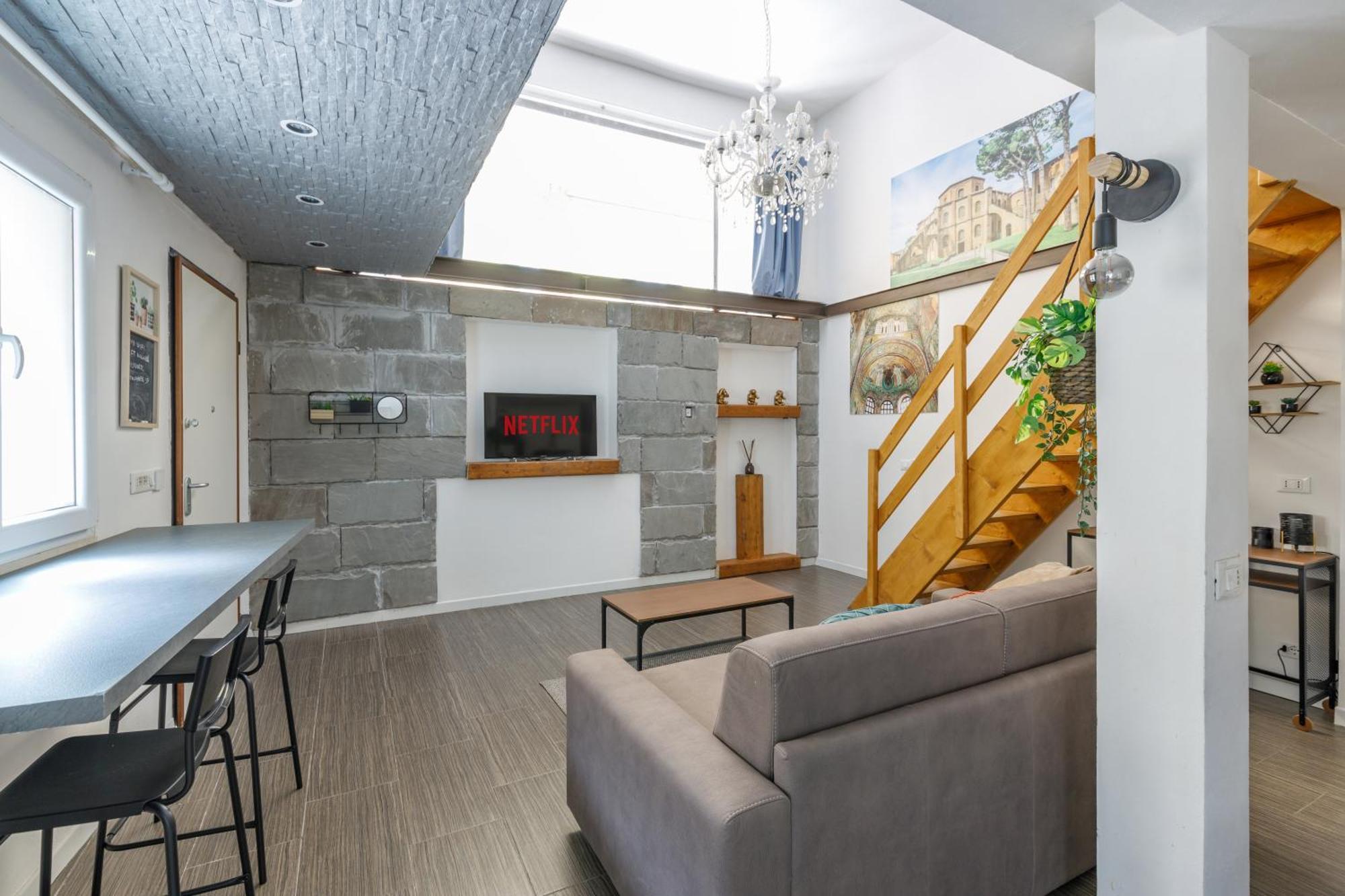 Appartamento Casa Loft Alighieri Centro Ravenna Esterno foto