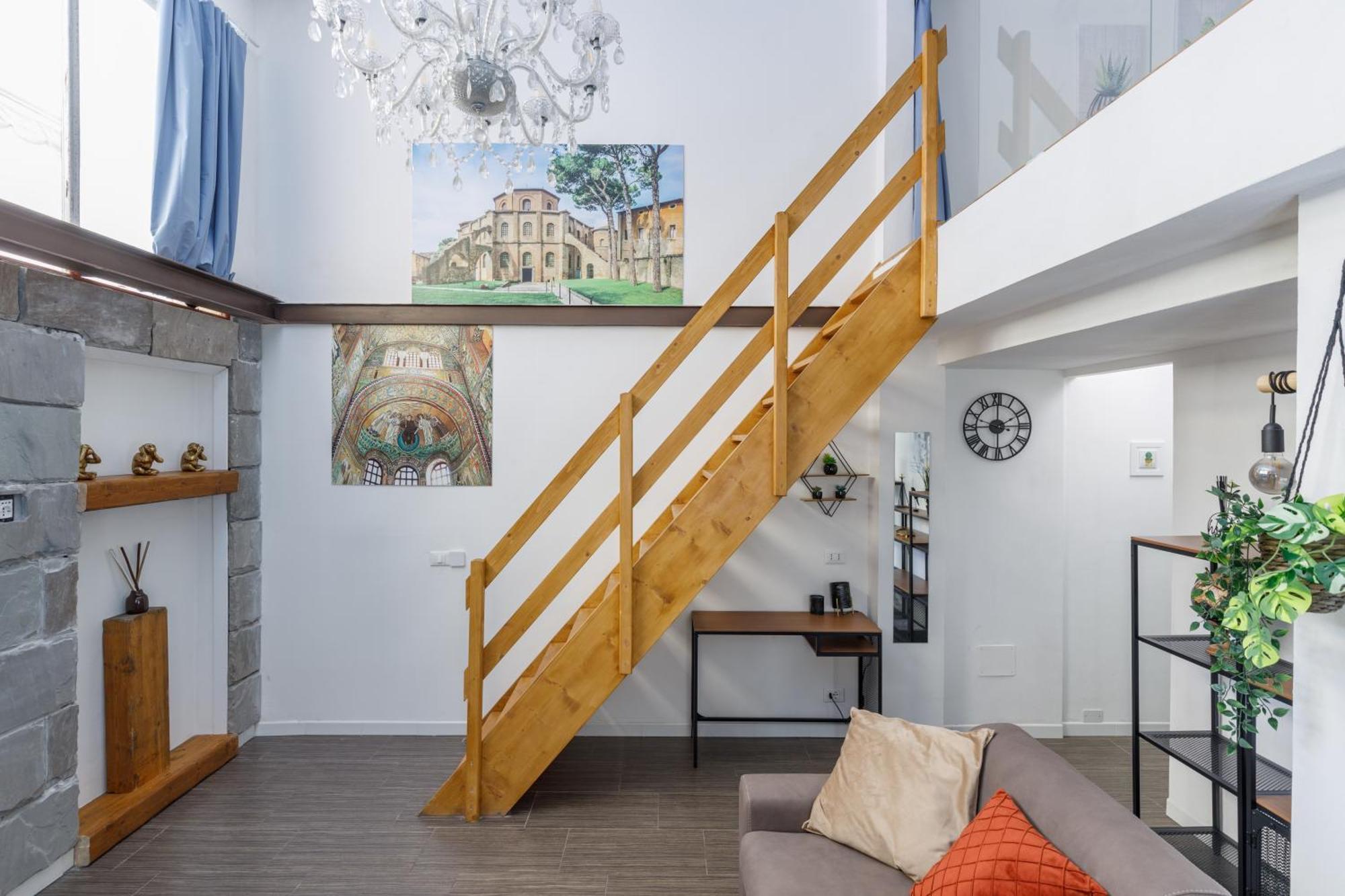 Appartamento Casa Loft Alighieri Centro Ravenna Esterno foto